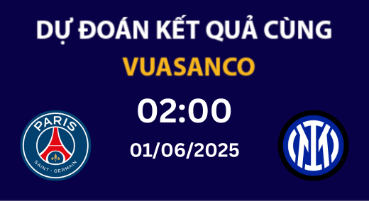 Soi kèo PSG vs Inter Milan – 01/06 – Champions League 