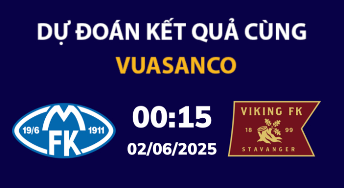 Soi kèo Molde vs Viking – 00h15 – 02/06 – VĐQG Na Uy