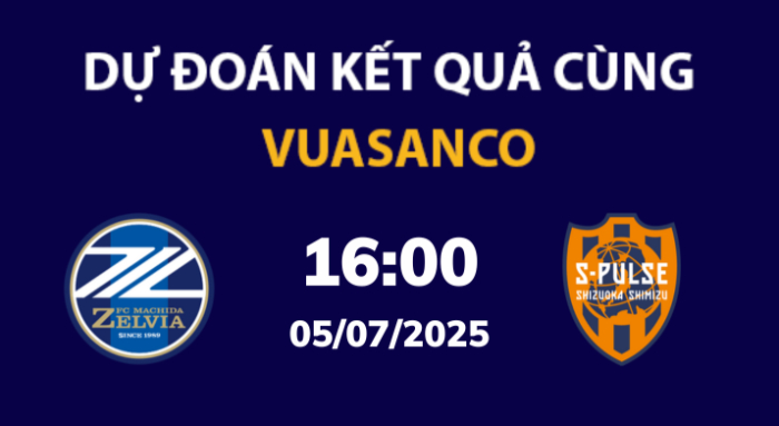 Soi kèo Machida vs Shimizu S-Pulse – 16h00 – 05/07 – VĐQG Nhật Bản