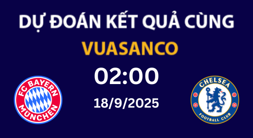 Soi kèo Bayern Munich vs Chelsea – 02h00 – 18/09 – Champions League