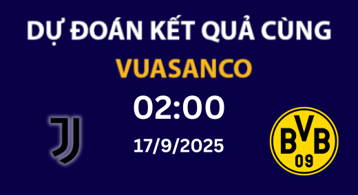 Soi kèo Juventus vs Dortmund – 02h00 – 17/09 – Champions League