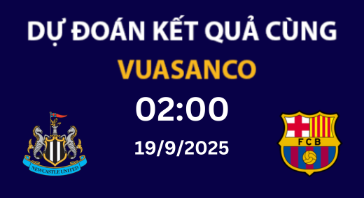 Soi kèo Newcastle vs Barcelona – 02h00 – 19/09 – Champions League
