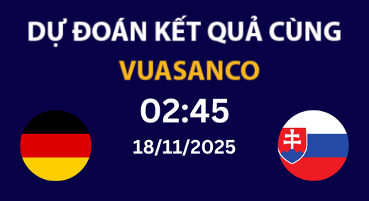Soi kèo Germany vs Slovakia – 02H45 – 18/11/2025 – VLWC