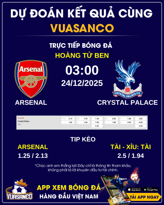 Soi-keo-ARSENAL-VS-CRYSTAL-PALACE