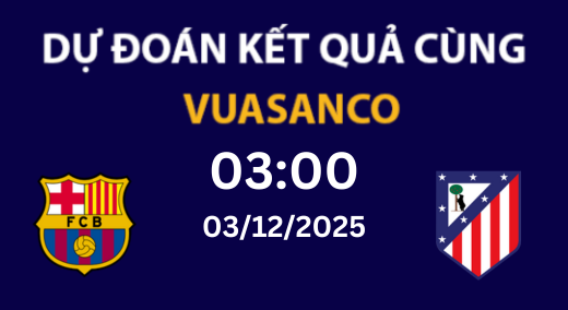 Soi kèo Barcelona vs Atletico Madrid – 03/12/2025 – 03h00 – La Liga