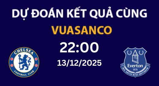 Soi kèo Chelsea vs Everton – 13/12/2025 – 22h00 – Ngoại hạng An