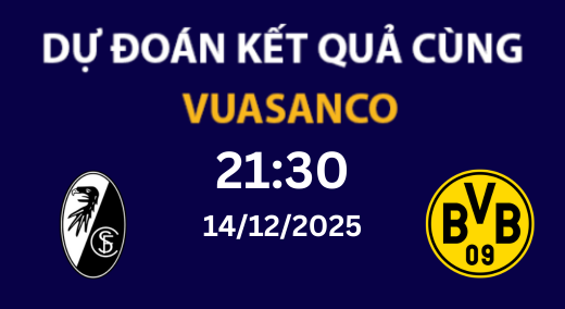 Soi kèo Freiburg vs Dortmund – 14/12/2025 – 21h30 – Bundesliga