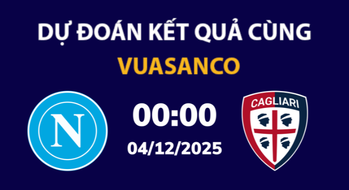 Soi kèo Napoli vs Cagliari – 00h00 – 04/12 – Cúp QG Ý