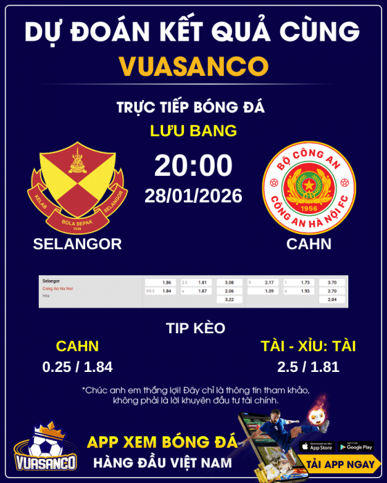 Soi-keo-SELANGOR-VS-CAHN