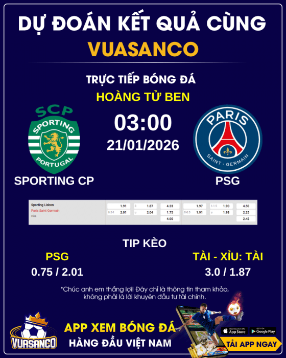 Soi-keo-SPORTING-CP-VS-PSG