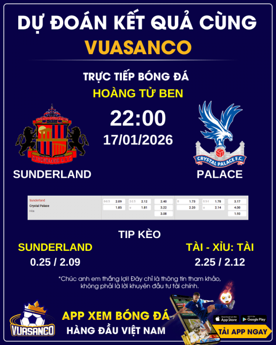 Soi-keo-SUNDERLAND-VS-PALACE