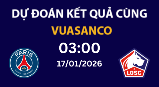 Soi kèo PSG vs Lille – 03H00 – 17/01/2026 – Ligue 1