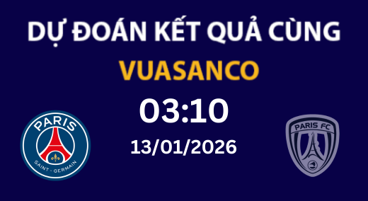 Soi kèo PSG vs Paris FC – 03H10 – 12/01/2026 – Ligue 1