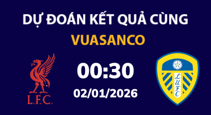 Soi kèo Liverpool vs Leeds – 00h30 – 02/01 – Ngoại hạng Anh