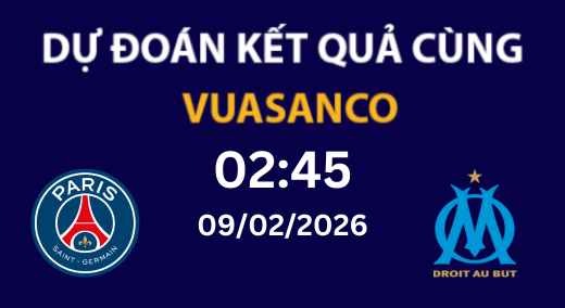 Soi kèo PSG vs Marseille – 02H45 – 09/02/2026 – Ligue 1
