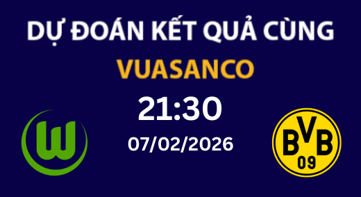 Soi kèo Wolfsburg vs Dortmund – 21H30 – 07/02/2026 – Bundesliga